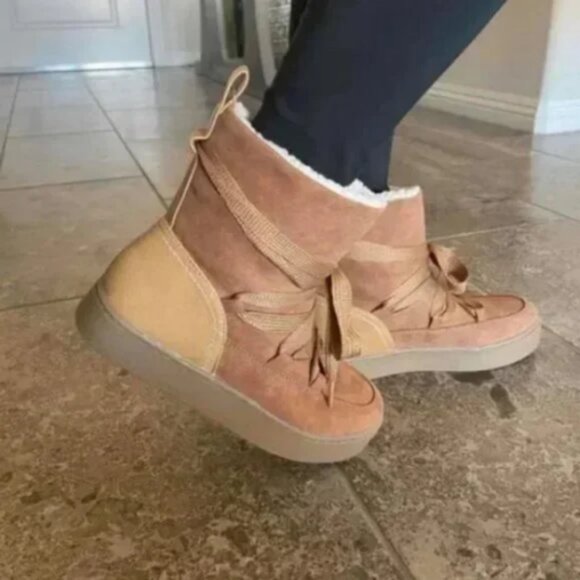 Women's Birgitte Winter Boots Cognac - Universal Thread™ 8 - Picture 2 of 9